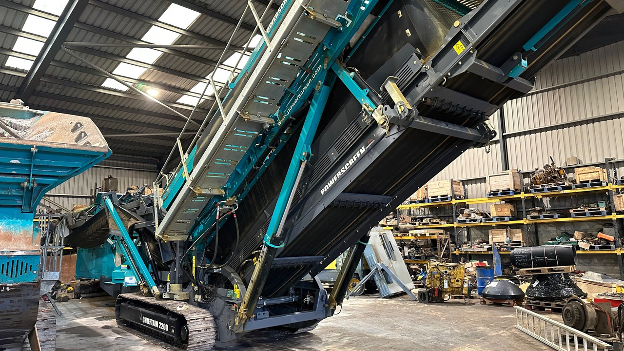 Powerscreen Chieftain 2200 - Siebmaschine: das Bild 2 Powerscreen Chieftain 2200 - Siebmaschine: das Bild 2