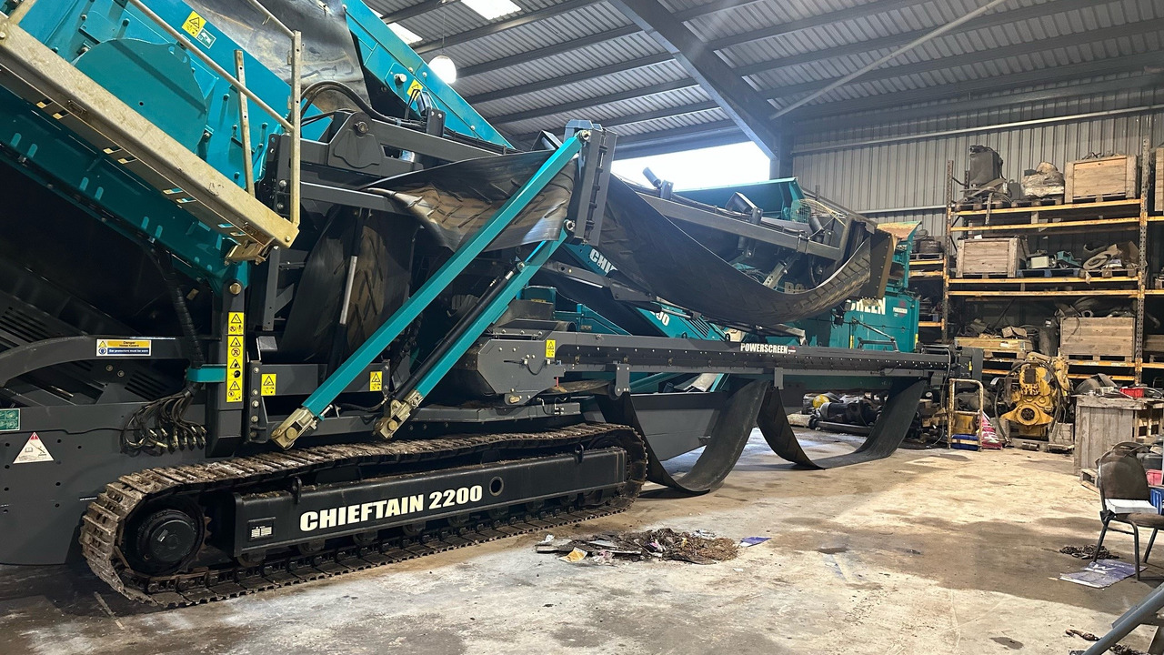 Powerscreen Chieftain 2200 - Siebmaschine: das Bild 4 Powerscreen Chieftain 2200 - Siebmaschine: das Bild 4