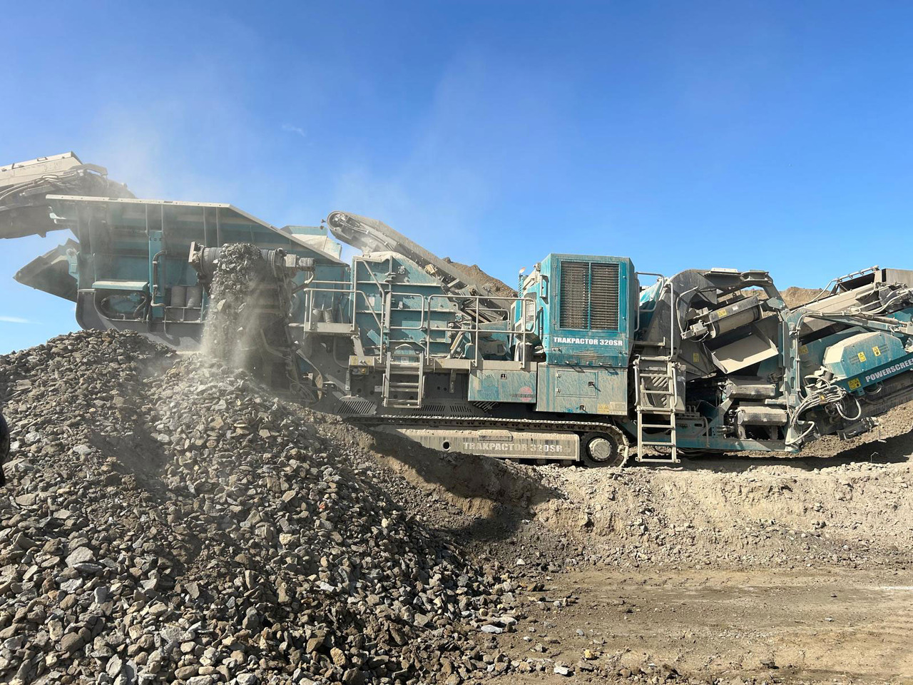 Powerscreen Trakpactor 320SR - Prallbrecher: das Bild 4 Powerscreen Trakpactor 320SR - Prallbrecher: das Bild 4