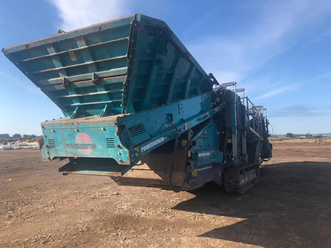 Powerscreen Warrior 1400x - Siebmaschine: das Bild 4 Powerscreen Warrior 1400x - Siebmaschine: das Bild 4