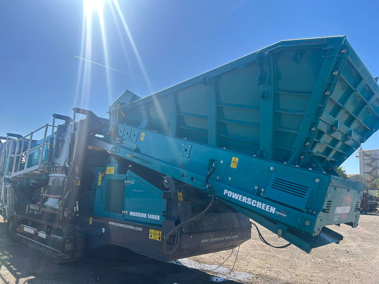 Powerscreen Warrior 1400x - Siebmaschine: das Bild 4 Powerscreen Warrior 1400x - Siebmaschine: das Bild 4