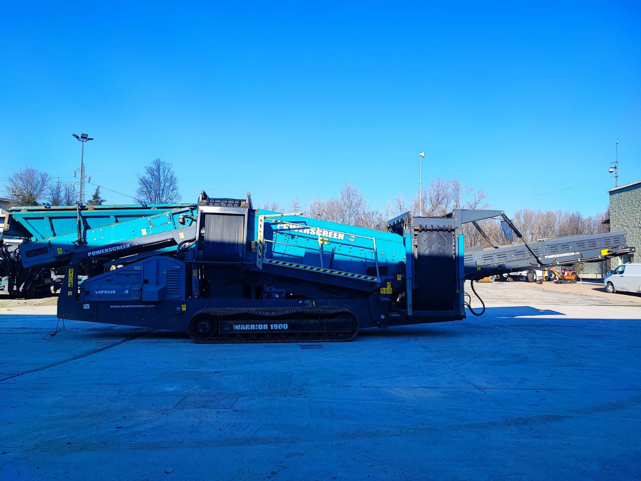 Powerscreen Warrior 1800 - Siebmaschine: das Bild 3 Powerscreen Warrior 1800 - Siebmaschine: das Bild 3