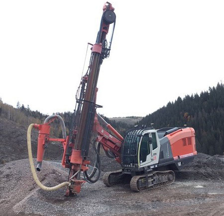 Sandvik Leopard Di450 - Bohrgerät: das Bild 1 Sandvik Leopard Di450 - Bohrgerät: das Bild 1