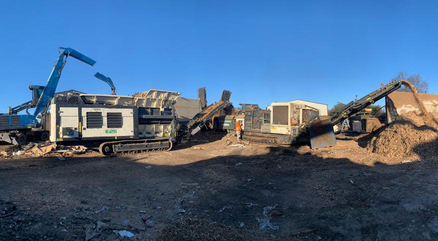Terex Ecotec TDS 825 - Industrie Schredder: das Bild 2 Terex Ecotec TDS 825 - Industrie Schredder: das Bild 2