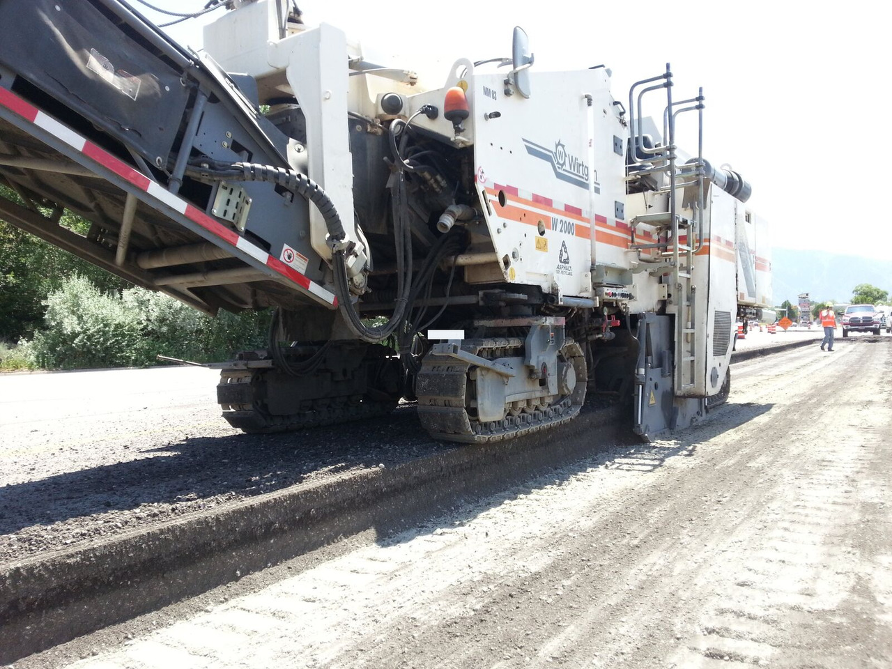 Wirtgen W 2000 - Kaltfräse: das Bild 5 Wirtgen W 2000 - Kaltfräse: das Bild 5