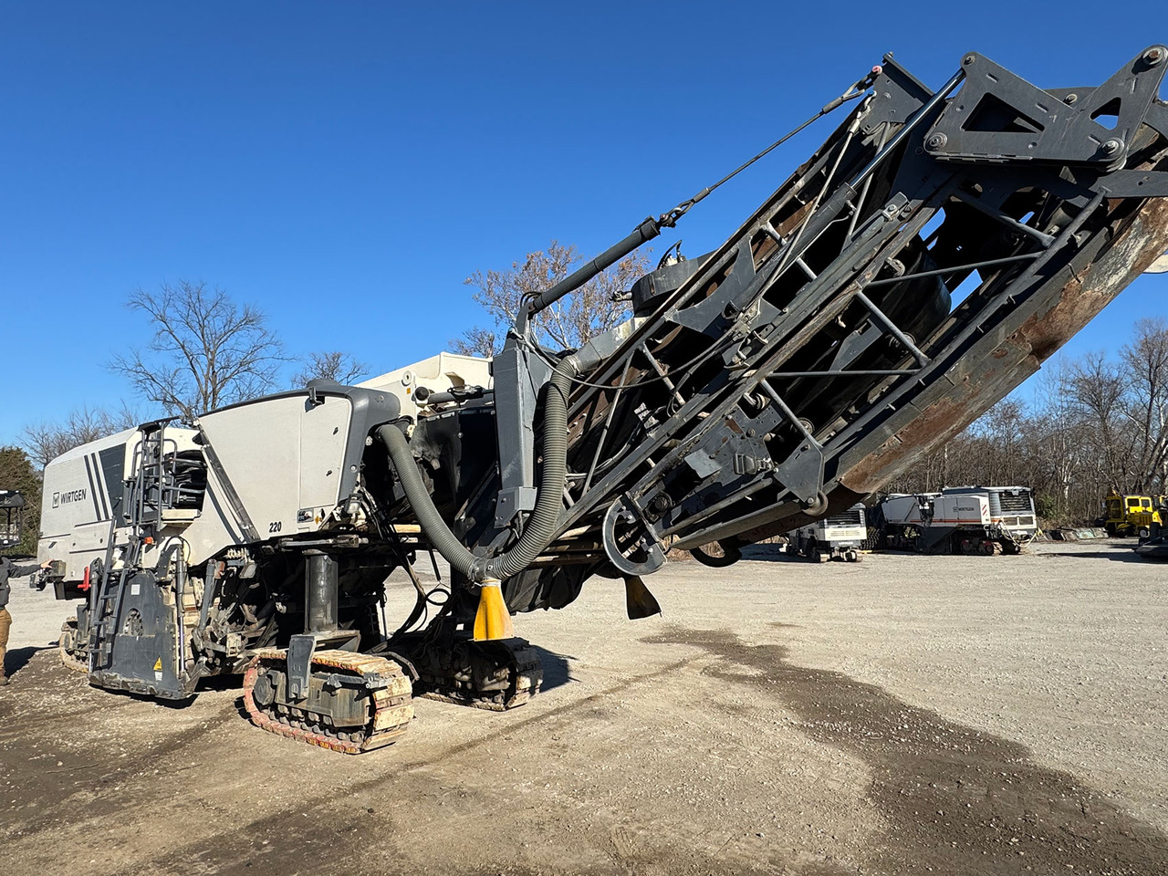 Wirtgen W 220 - Kaltfräse: das Bild 4 Wirtgen W 220 - Kaltfräse: das Bild 4