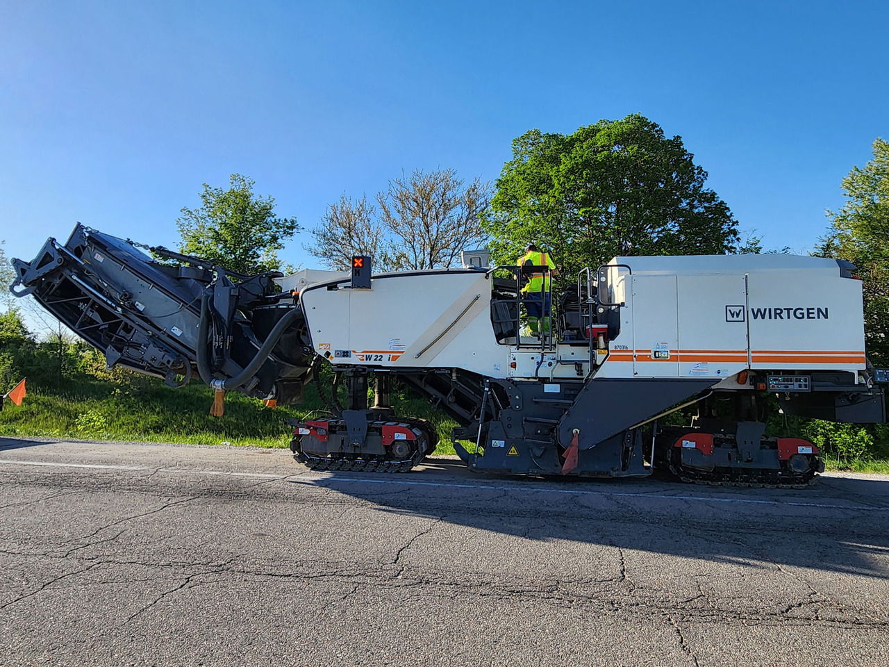 Wirtgen W 220 I - Kaltfräse: das Bild 2 Wirtgen W 220 I - Kaltfräse: das Bild 2