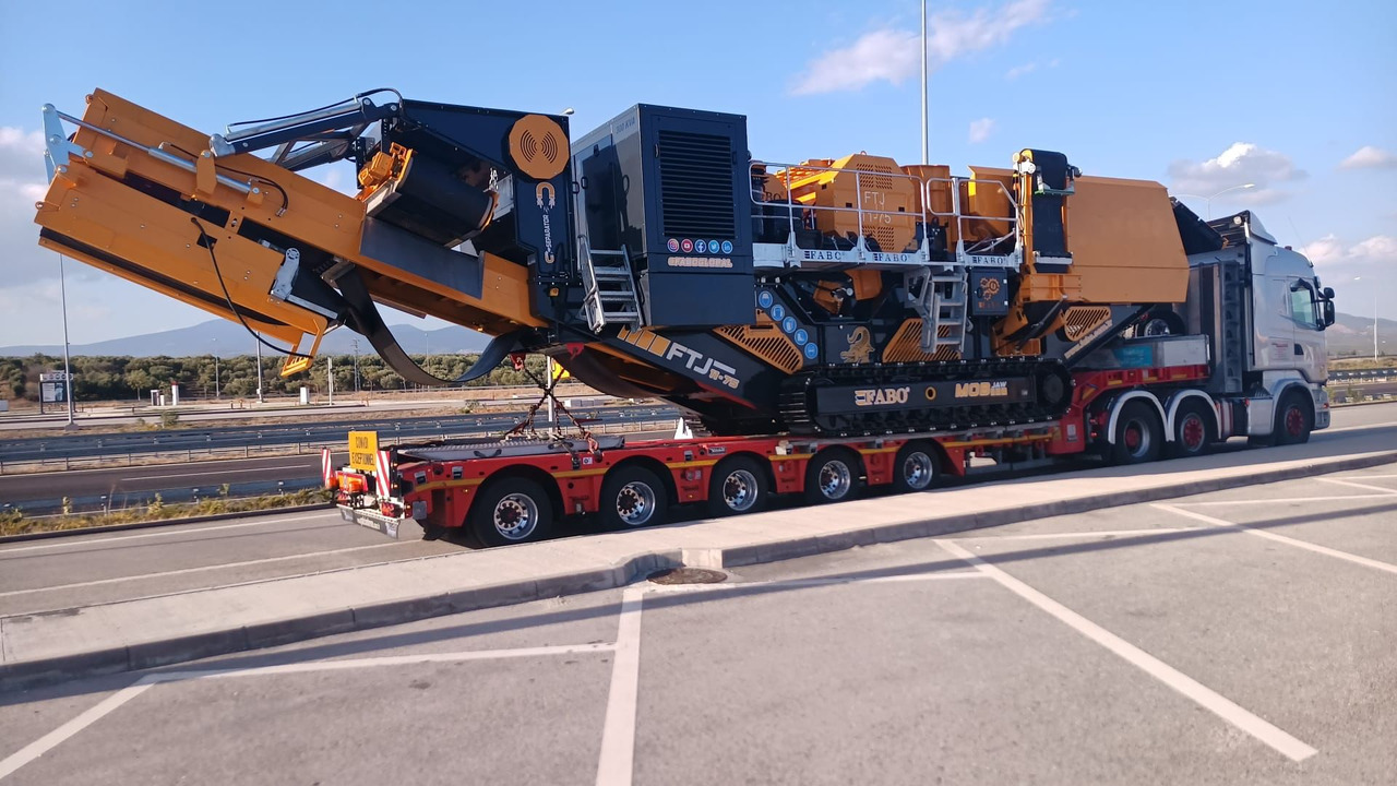 FABO Mobile crusher - Mobile Brechanlage: das Bild 1 FABO Mobile crusher - Mobile Brechanlage: das Bild 1