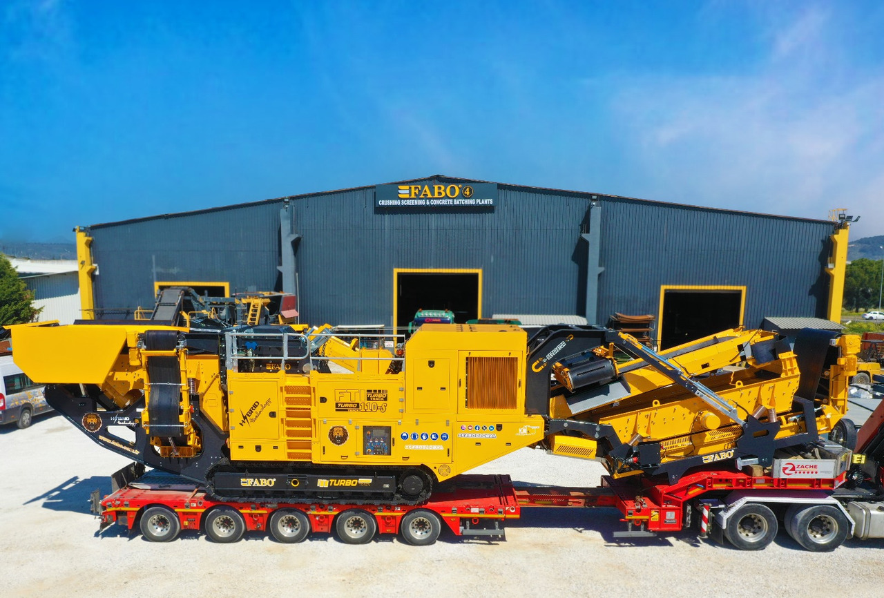 FABO Mobile crusher - Mobile Brechanlage: das Bild 1 FABO Mobile crusher - Mobile Brechanlage: das Bild 1
