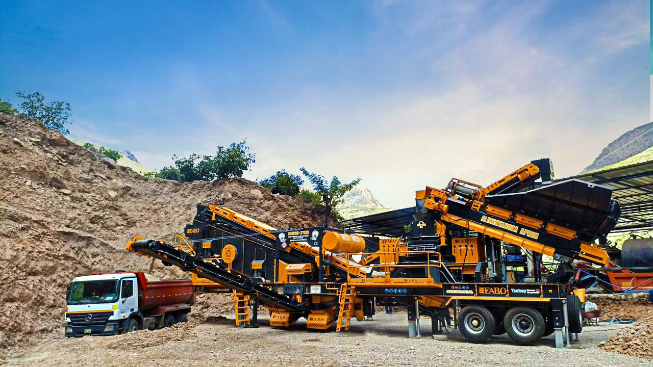 FABO Mobile crusher - Mobile Brechanlage: das Bild 2 FABO Mobile crusher - Mobile Brechanlage: das Bild 2
