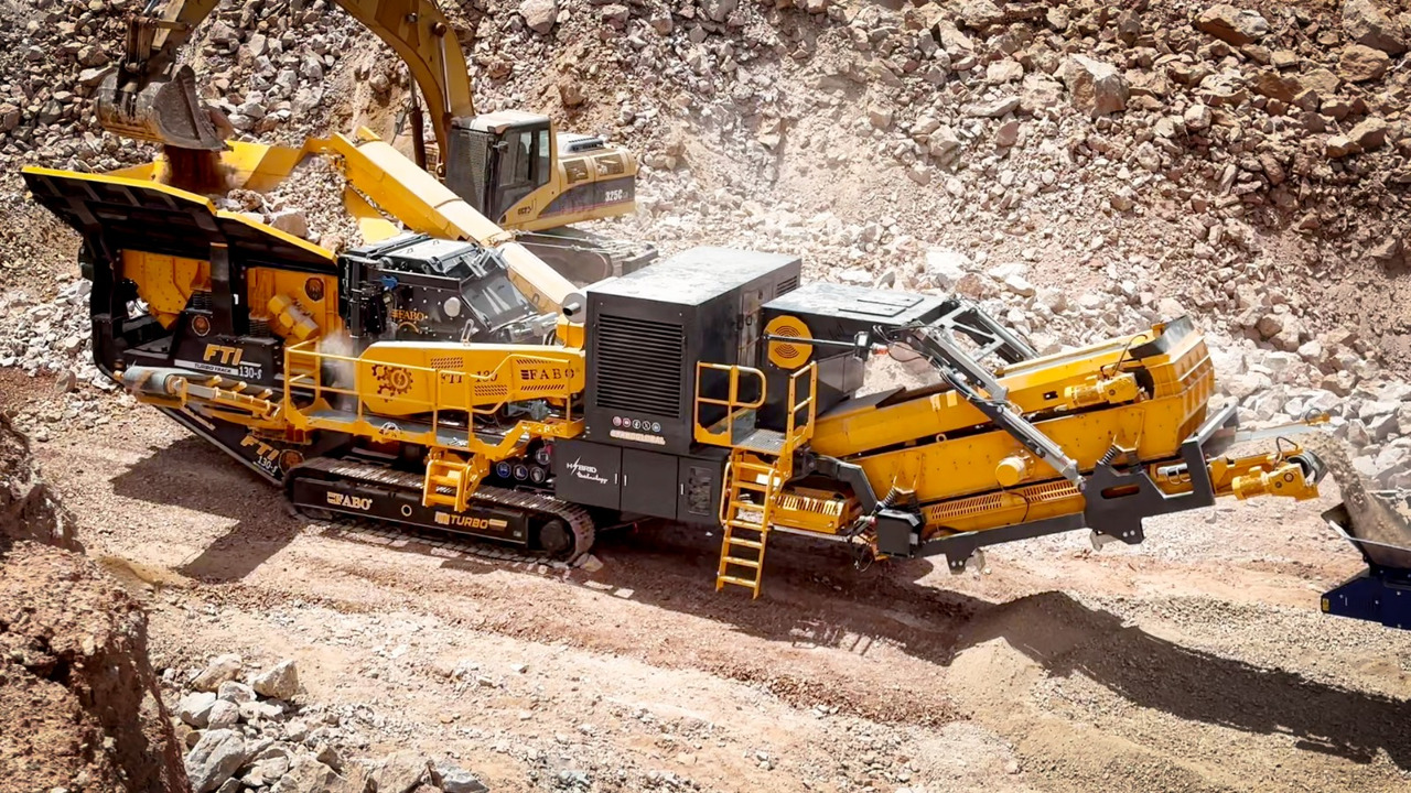 FABO Mobile crusher - Mobile Brechanlage: das Bild 1 FABO Mobile crusher - Mobile Brechanlage: das Bild 1