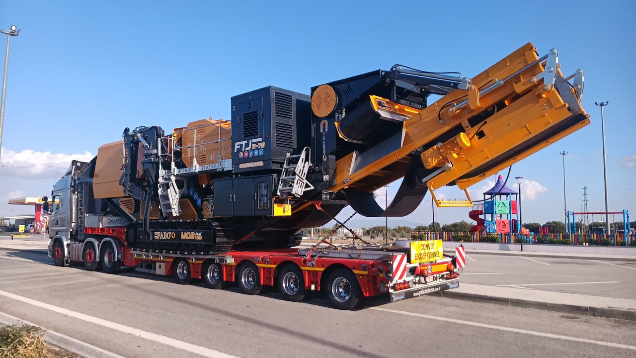 FABO Mobile crusher - Mobile Brechanlage: das Bild 2 FABO Mobile crusher - Mobile Brechanlage: das Bild 2