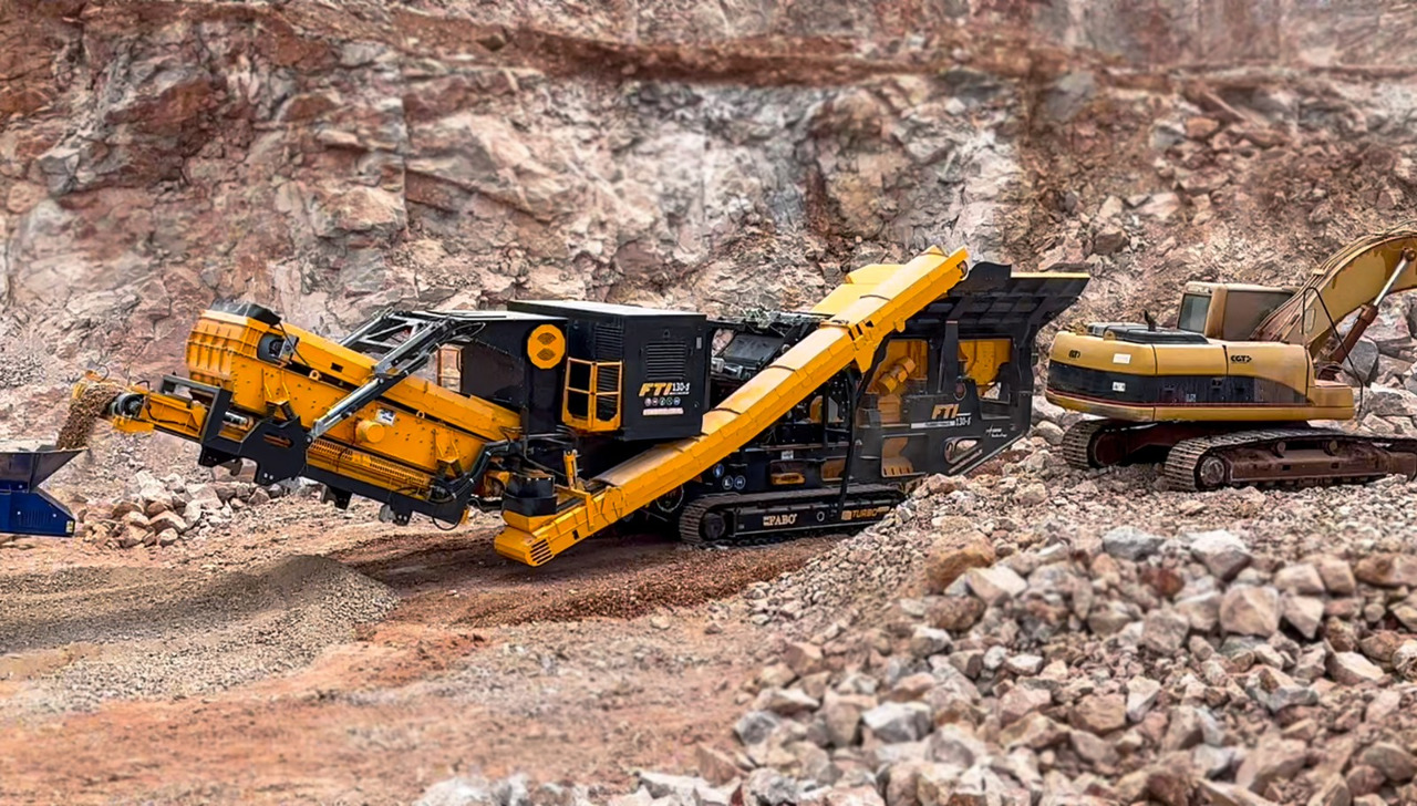 FABO Mobile crusher - Mobile Brechanlage: das Bild 2 FABO Mobile crusher - Mobile Brechanlage: das Bild 2