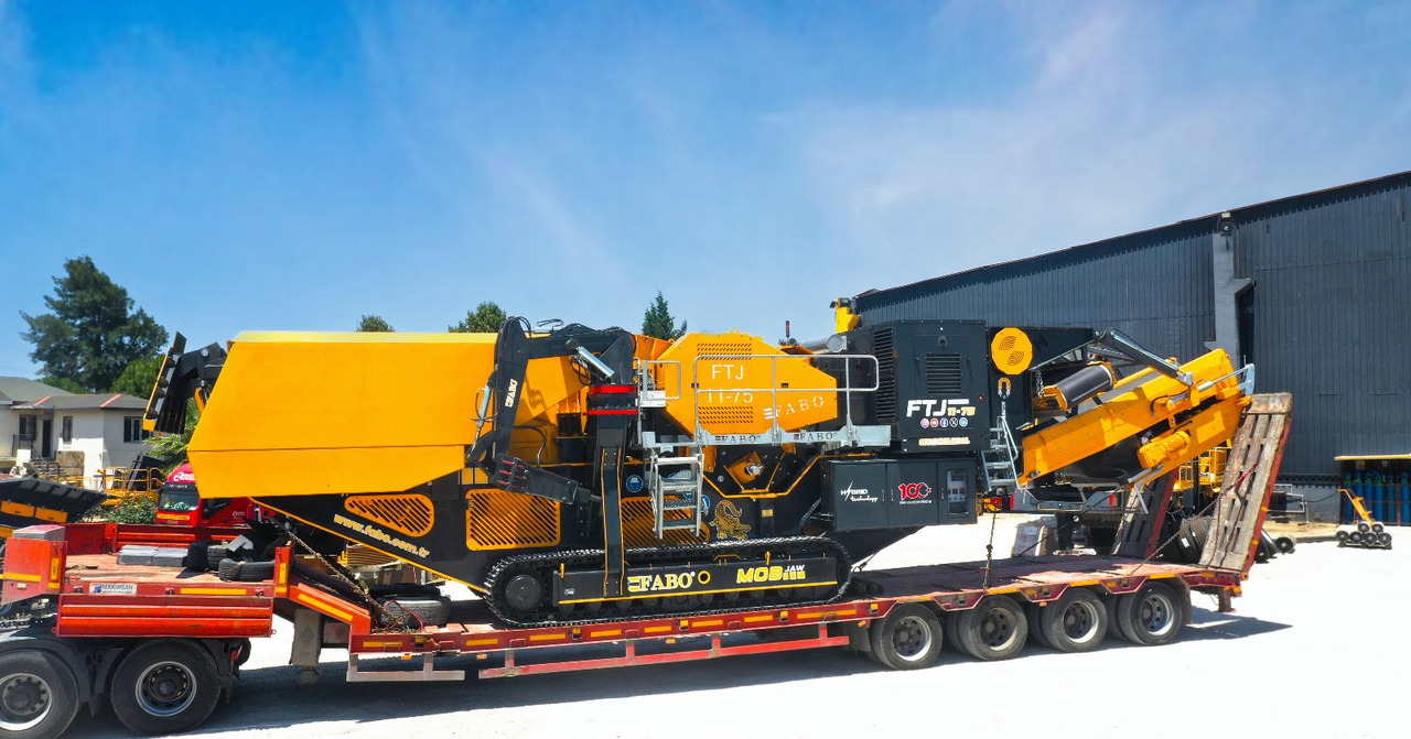 FABO Mobile crusher - Mobile Brechanlage: das Bild 1 FABO Mobile crusher - Mobile Brechanlage: das Bild 1