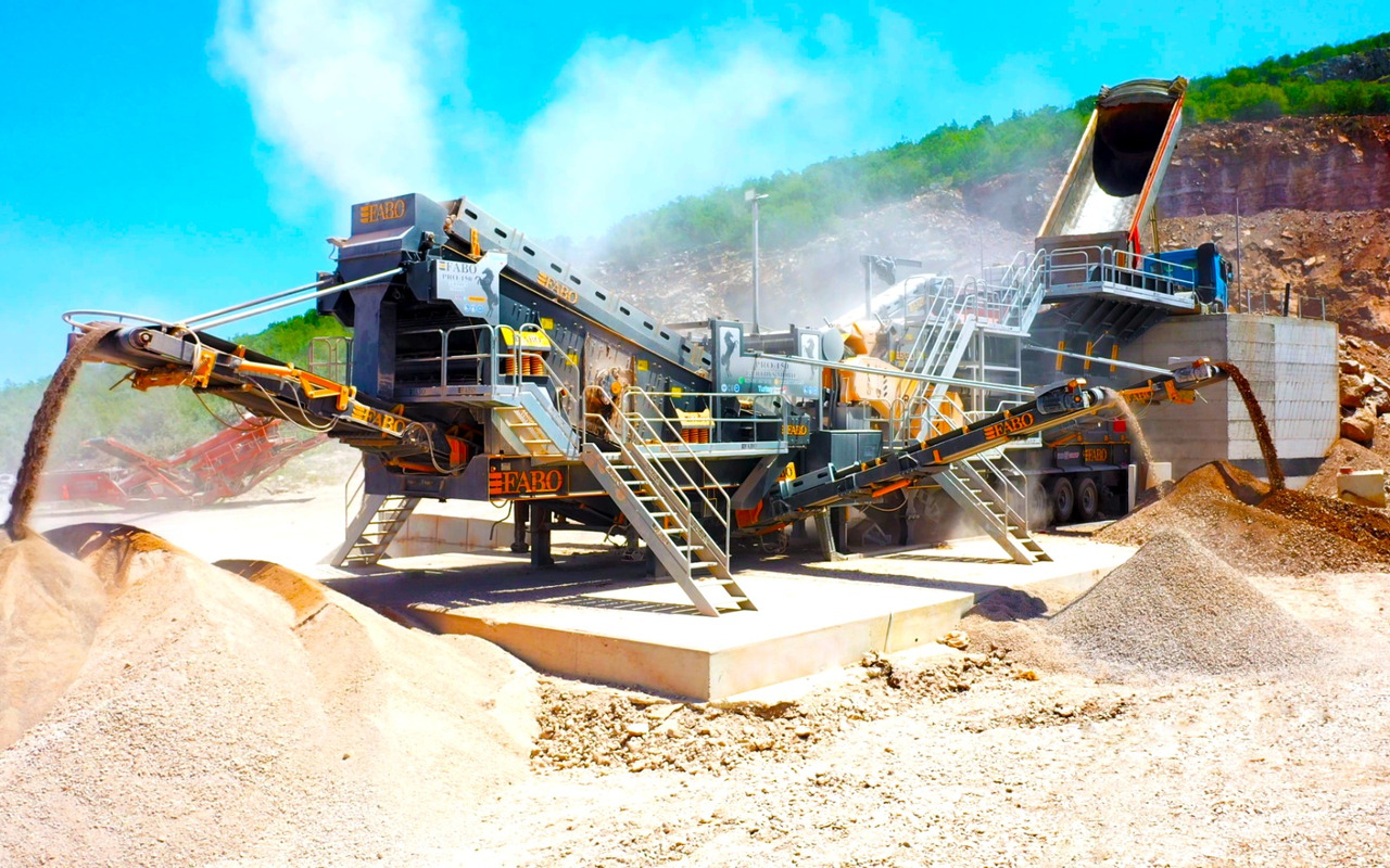 FABO Mobile crusher - Mobile Brechanlage: das Bild 2 FABO Mobile crusher - Mobile Brechanlage: das Bild 2
