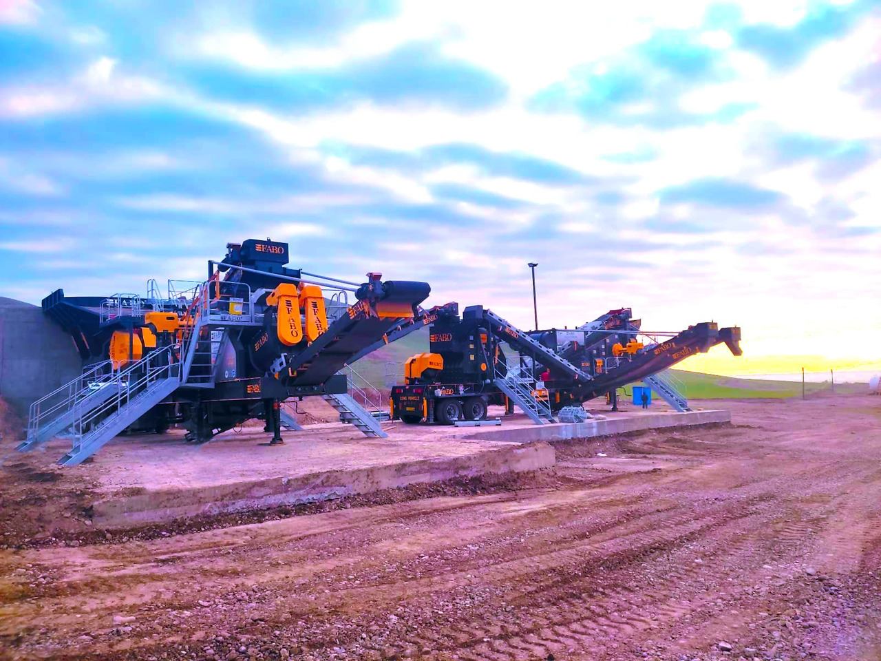 FABO Mobile crusher - Mobile Brechanlage: das Bild 2 FABO Mobile crusher - Mobile Brechanlage: das Bild 2