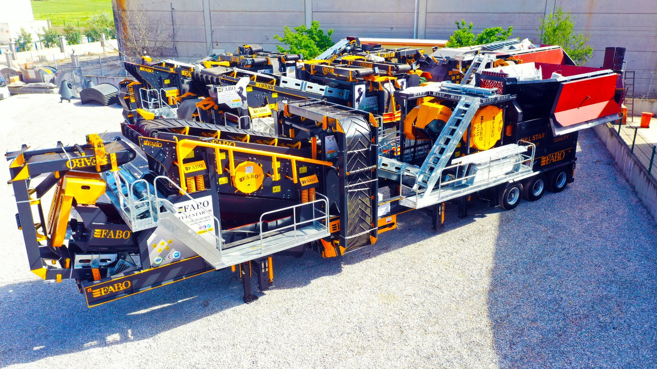 FABO Mobile crusher - Mobile Brechanlage: das Bild 2 FABO Mobile crusher - Mobile Brechanlage: das Bild 2