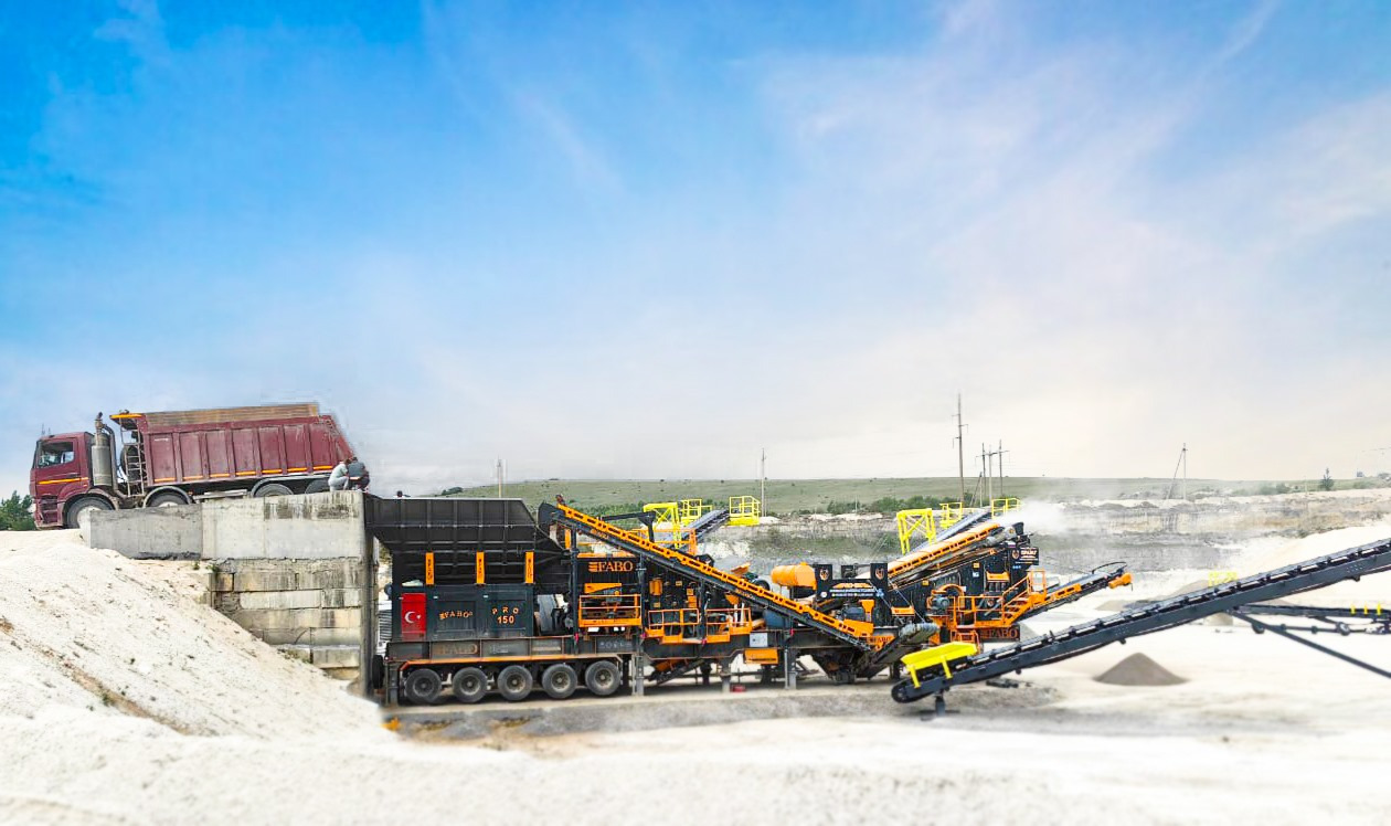 FABO Mobile crusher - Mobile Brechanlage: das Bild 1 FABO Mobile crusher - Mobile Brechanlage: das Bild 1