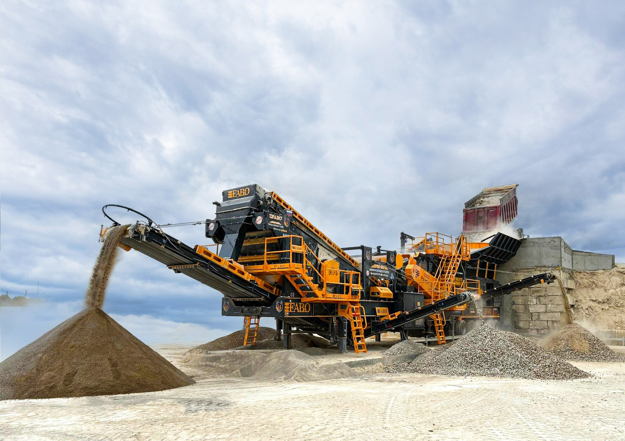 FABO Mobile crusher - Mobile Brechanlage: das Bild 1 FABO Mobile crusher - Mobile Brechanlage: das Bild 1