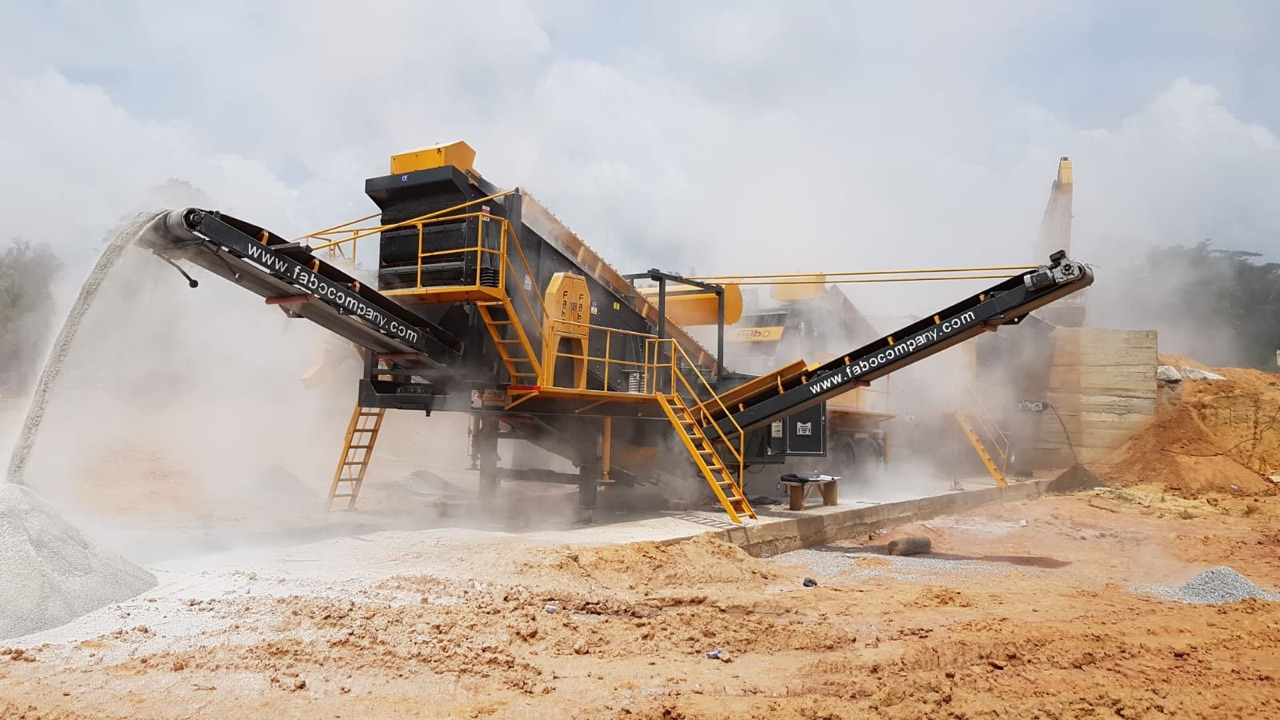 FABO Mobile crusher - Mobile Brechanlage: das Bild 1 FABO Mobile crusher - Mobile Brechanlage: das Bild 1