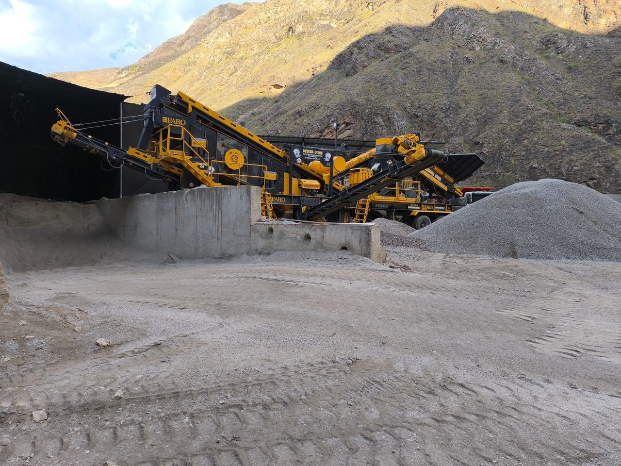 FABO Mobile crusher - Mobile Brechanlage: das Bild 2 FABO Mobile crusher - Mobile Brechanlage: das Bild 2