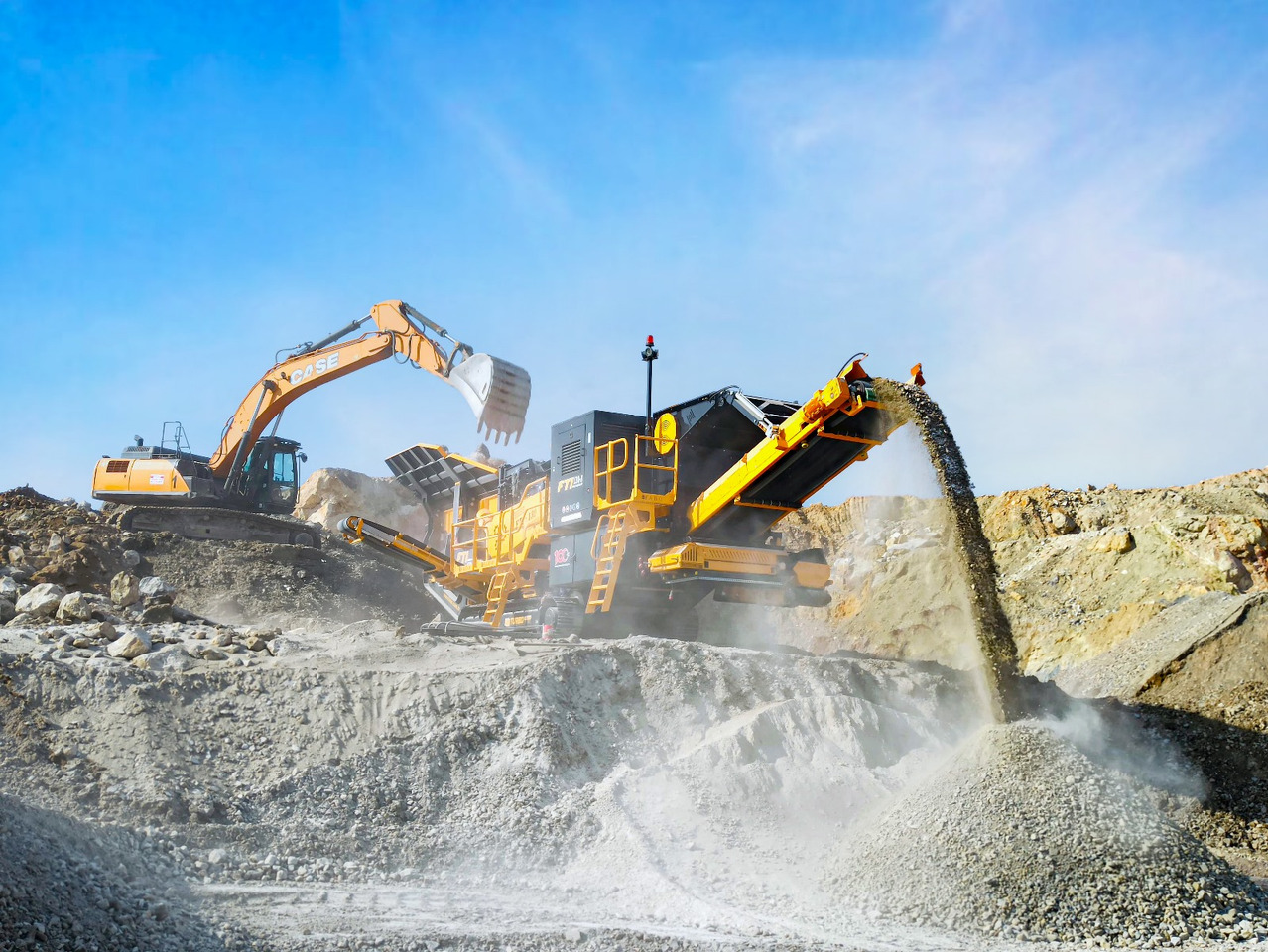 FABO Mobile crusher - Mobile Brechanlage: das Bild 1 FABO Mobile crusher - Mobile Brechanlage: das Bild 1
