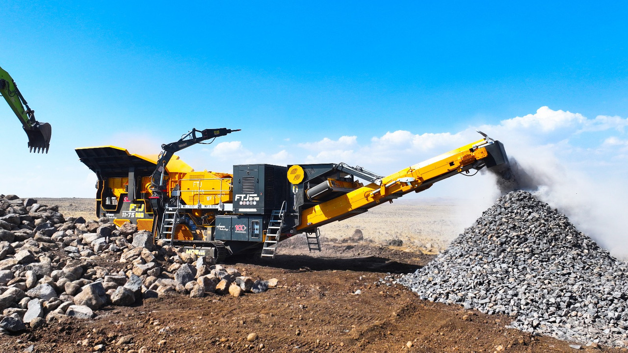 FABO Mobile crusher - Mobile Brechanlage: das Bild 1 FABO Mobile crusher - Mobile Brechanlage: das Bild 1