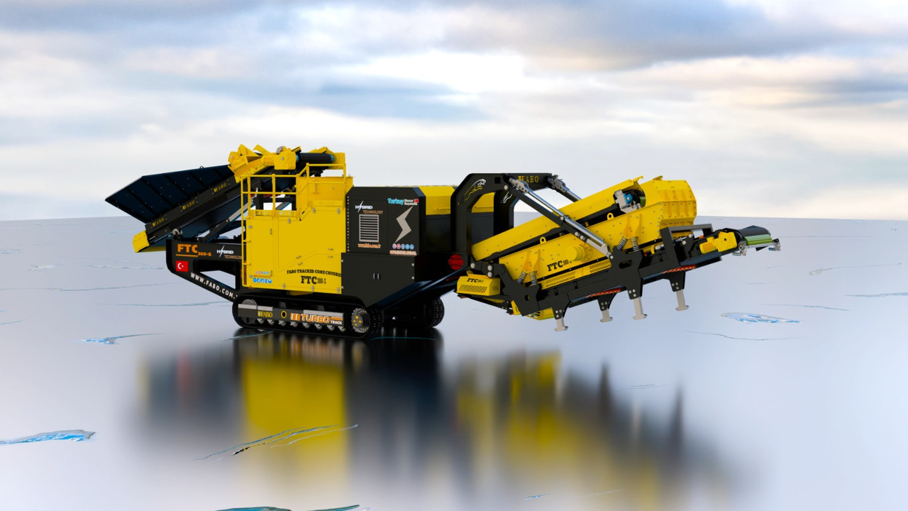 FABO Mobile crusher - Mobile Brechanlage: das Bild 1 FABO Mobile crusher - Mobile Brechanlage: das Bild 1