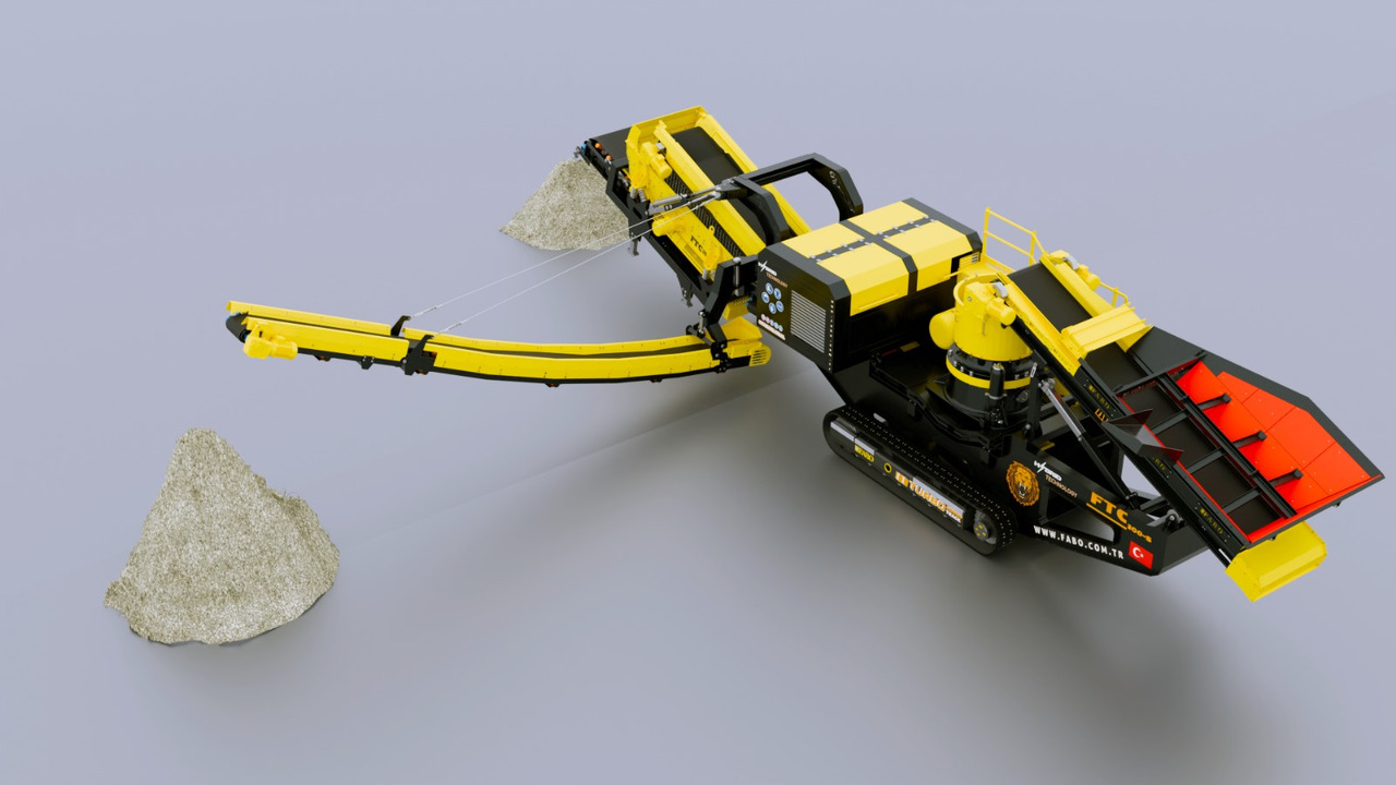 FABO Mobile crusher - Mobile Brechanlage: das Bild 2 FABO Mobile crusher - Mobile Brechanlage: das Bild 2