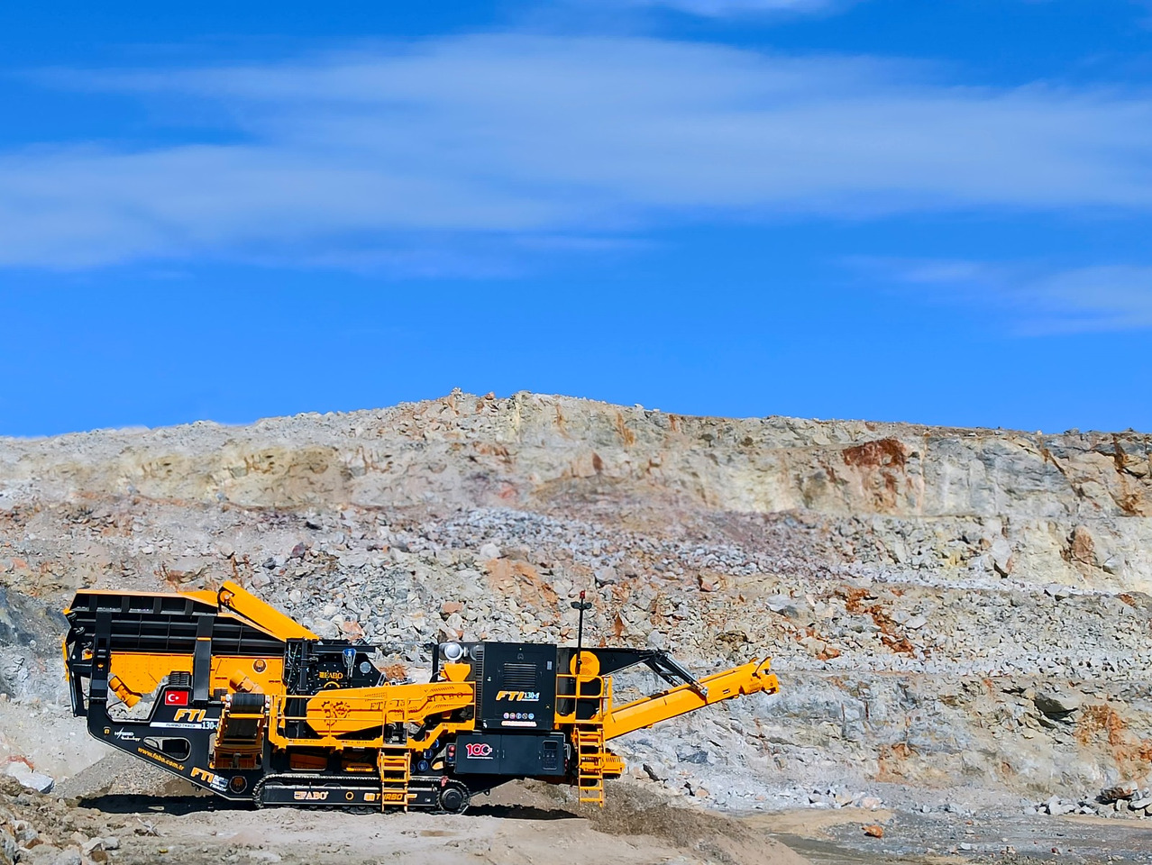 FABO Mobile crusher - Mobile Brechanlage: das Bild 2 FABO Mobile crusher - Mobile Brechanlage: das Bild 2