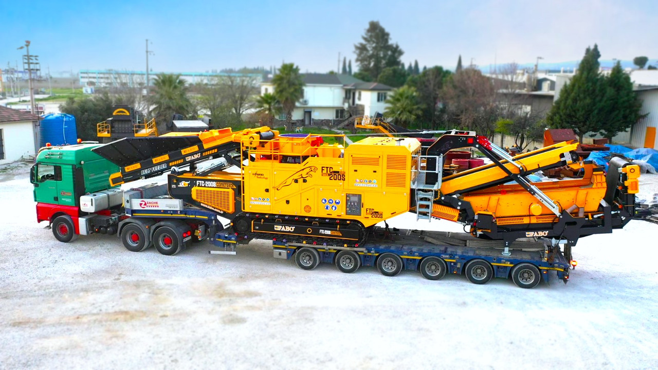 FABO Mobile crusher - Mobile Brechanlage: das Bild 2 FABO Mobile crusher - Mobile Brechanlage: das Bild 2