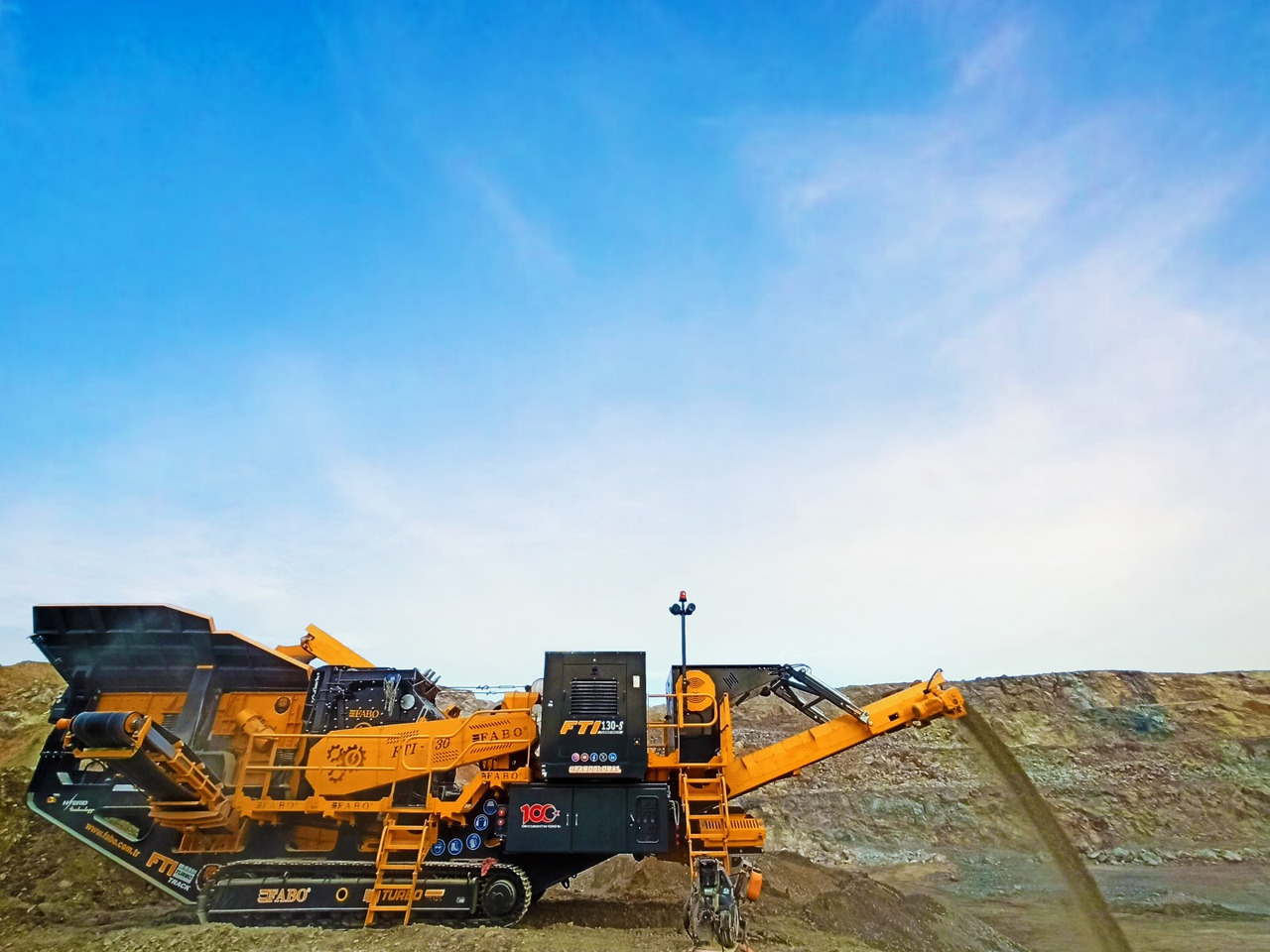 FABO Mobile crusher - Mobile Brechanlage: das Bild 4 FABO Mobile crusher - Mobile Brechanlage: das Bild 4