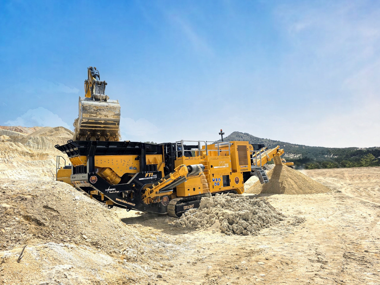 FABO Mobile crusher - Mobile Brechanlage: das Bild 2 FABO Mobile crusher - Mobile Brechanlage: das Bild 2