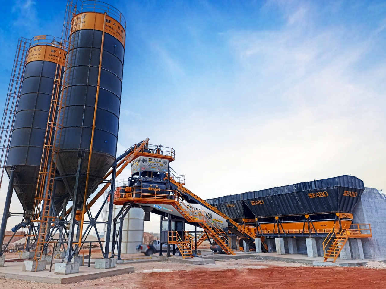 FABO compact concrete plant - Betonmischanlage: das Bild 1 FABO compact concrete plant - Betonmischanlage: das Bild 1