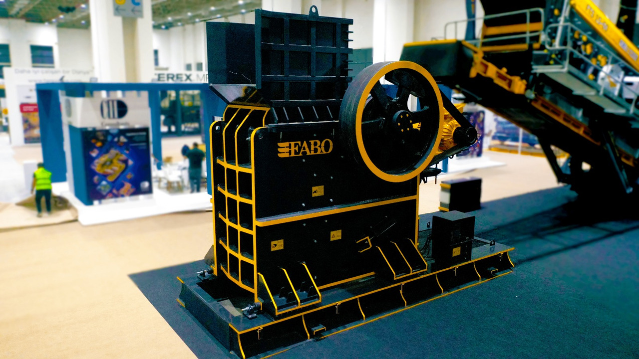 FABO jaw crusher - Backenbrecher: das Bild 1 FABO jaw crusher - Backenbrecher: das Bild 1