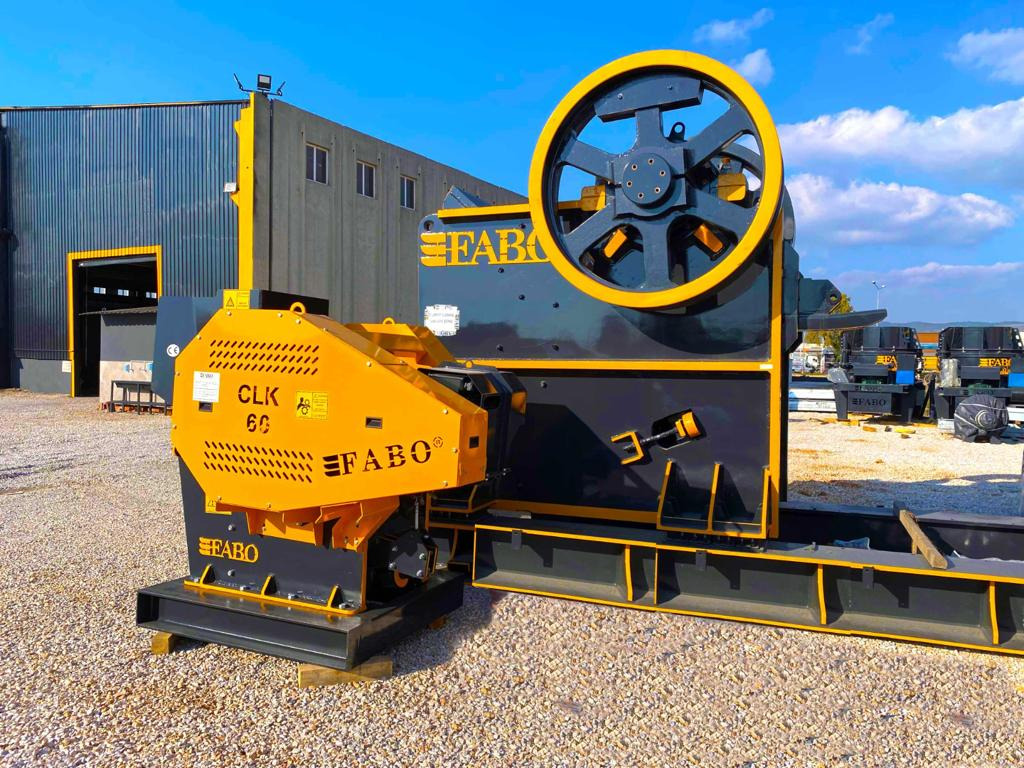 FABO jaw crusher - Backenbrecher: das Bild 1 FABO jaw crusher - Backenbrecher: das Bild 1