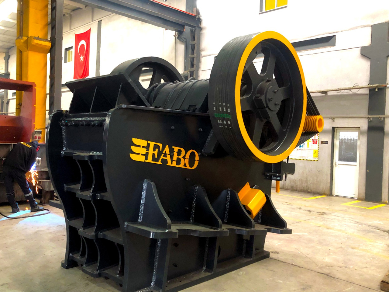 FABO jaw crusher - Backenbrecher: das Bild 1 FABO jaw crusher - Backenbrecher: das Bild 1