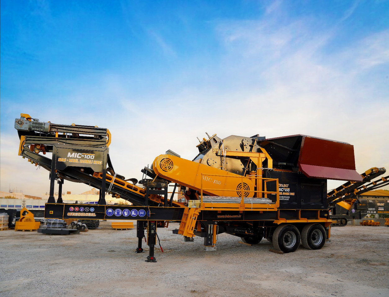 FABO mining machinery - crushing plant - Bergbaumaschine: das Bild 2 FABO mining machinery - crushing plant - Bergbaumaschine: das Bild 2