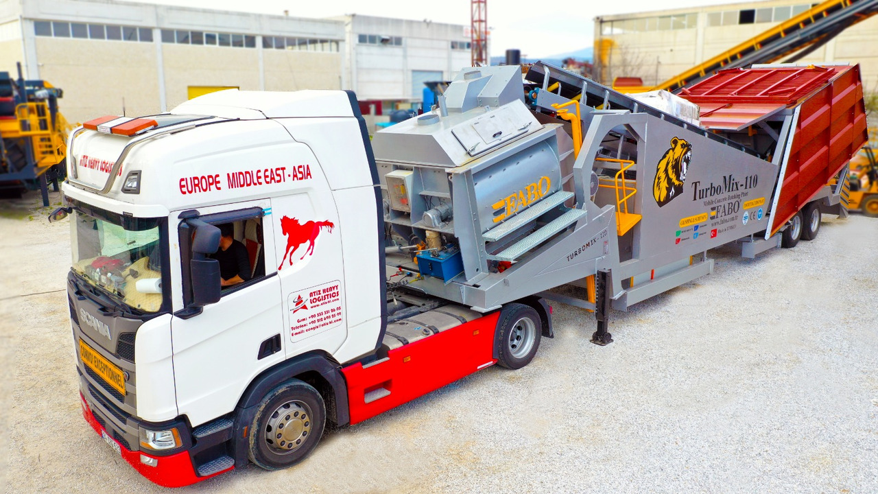 FABO mobile concrete batching plant - Betonmischanlage: das Bild 3 FABO mobile concrete batching plant - Betonmischanlage: das Bild 3