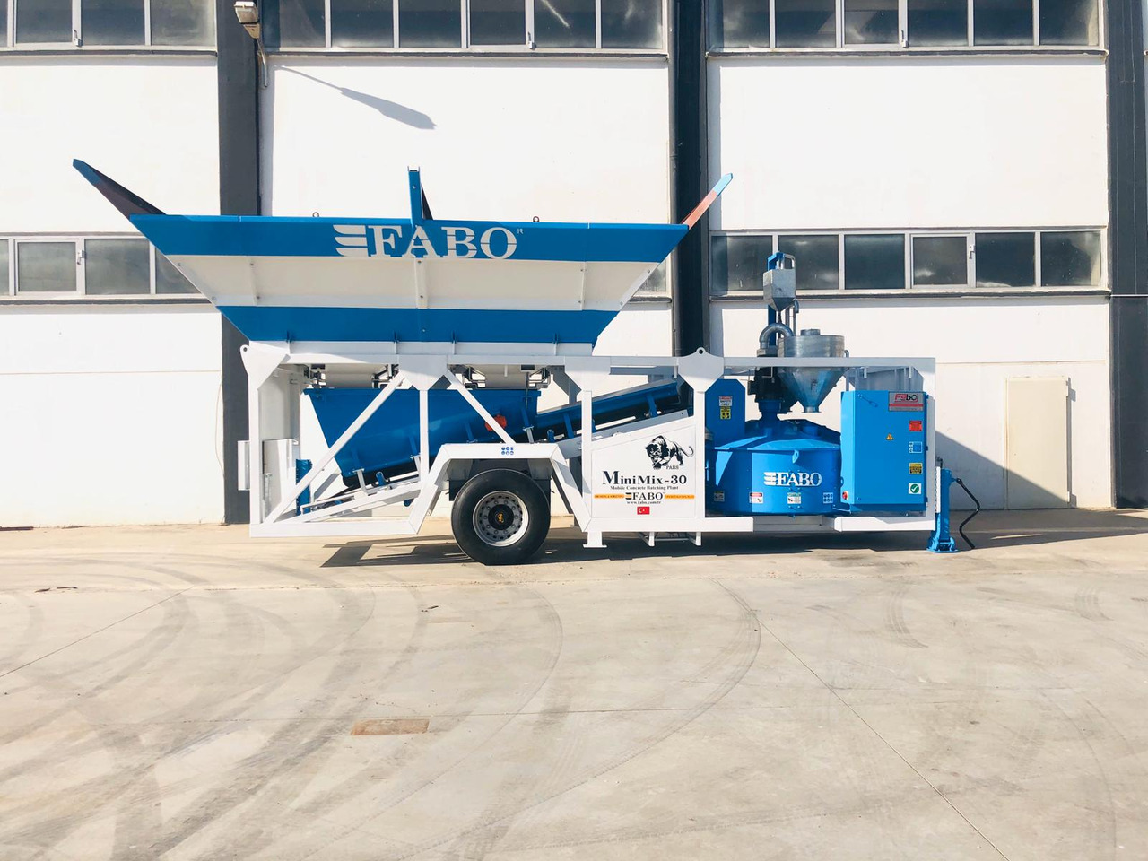 FABO mobile concrete batching plant - Betonmischanlage: das Bild 5 FABO mobile concrete batching plant - Betonmischanlage: das Bild 5