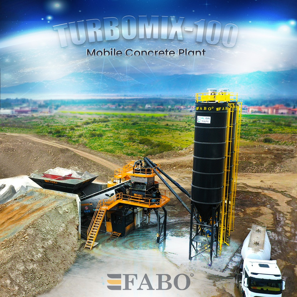 FABO mobile concrete batching plant - Betonmischanlage: das Bild 1 FABO mobile concrete batching plant - Betonmischanlage: das Bild 1