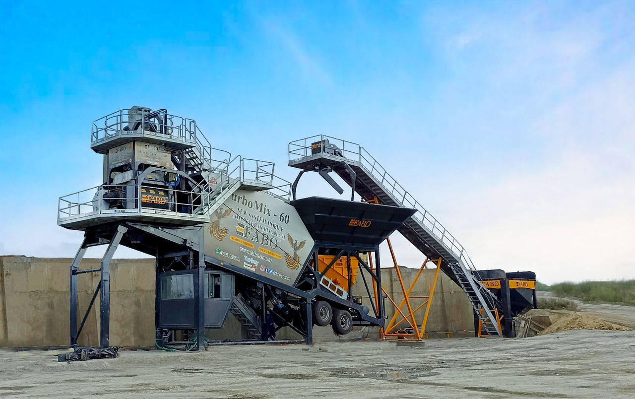 FABO mobile concrete batching plant - Betonmischanlage: das Bild 1 FABO mobile concrete batching plant - Betonmischanlage: das Bild 1
