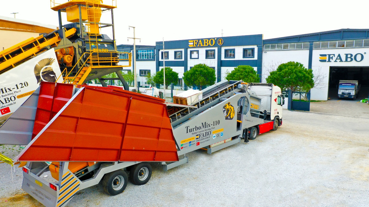 FABO mobile concrete batching plant - Betonmischanlage: das Bild 1 FABO mobile concrete batching plant - Betonmischanlage: das Bild 1