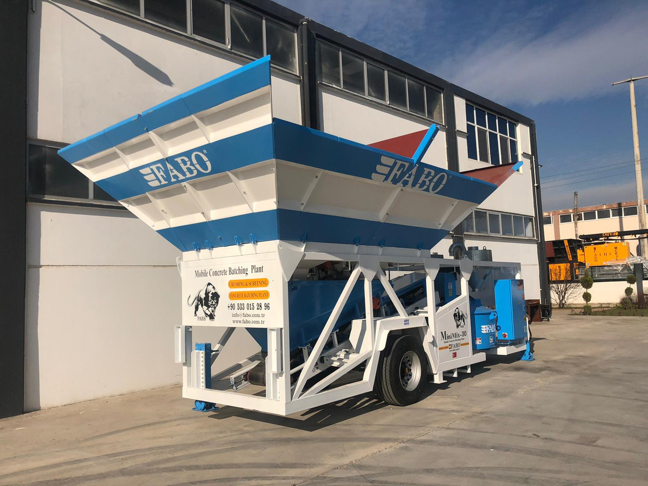 FABO mobile concrete batching plant - Betonmischanlage: das Bild 3 FABO mobile concrete batching plant - Betonmischanlage: das Bild 3