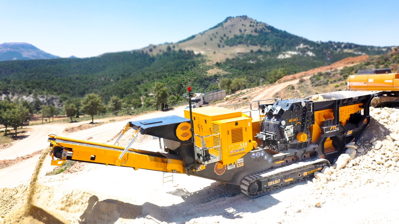 FABO mobile impact crusher - Prallbrecher: das Bild 1 FABO mobile impact crusher - Prallbrecher: das Bild 1