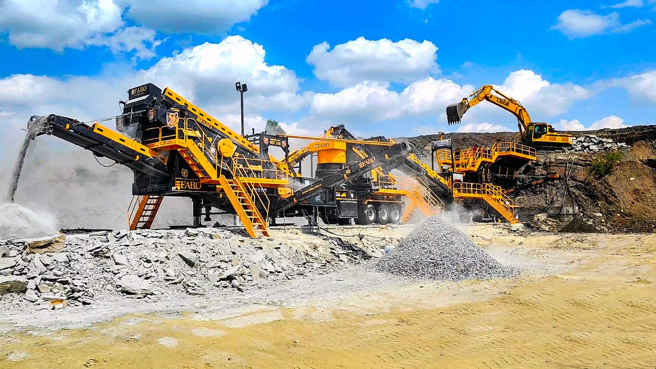 FABO mobile jaw crusher - Backenbrecher: das Bild 2 FABO mobile jaw crusher - Backenbrecher: das Bild 2