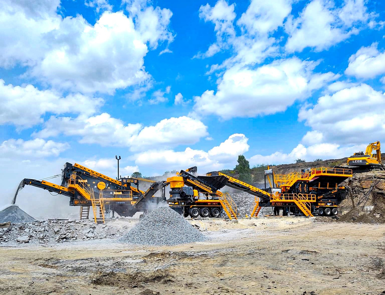 FABO mobile jaw crusher - Backenbrecher: das Bild 3 FABO mobile jaw crusher - Backenbrecher: das Bild 3