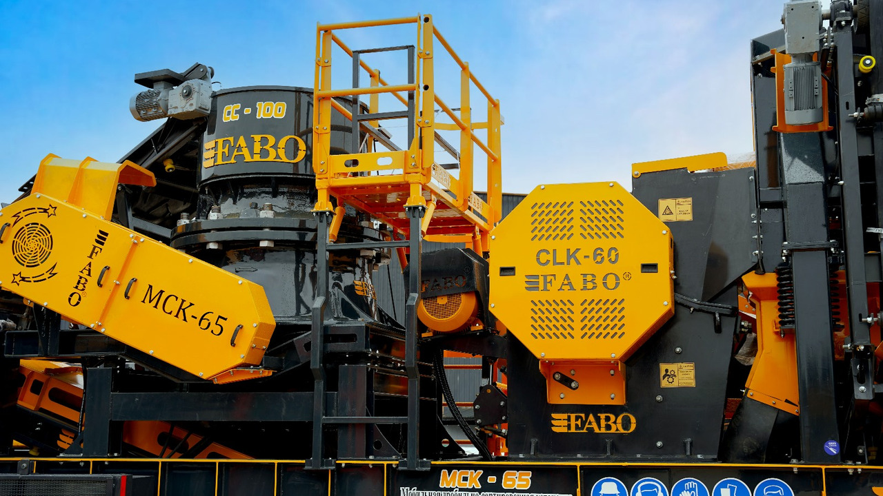 Backenbrecher neu kaufen FABO mobile jaw crusher: das Bild 9