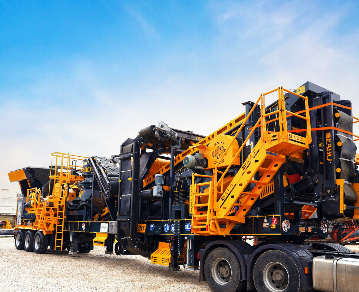FABO mobile jaw crusher - Backenbrecher: das Bild 1 FABO mobile jaw crusher - Backenbrecher: das Bild 1