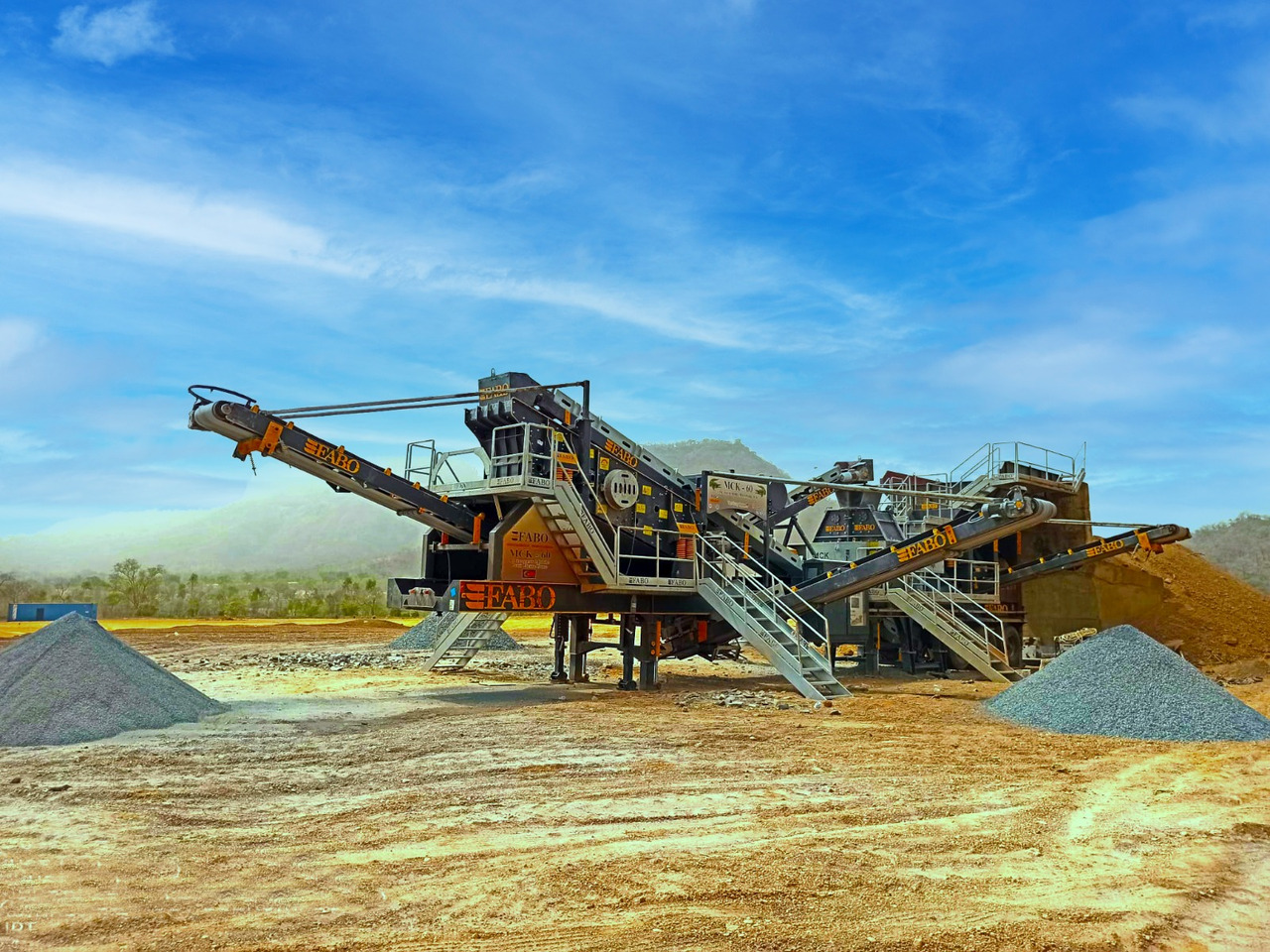 FABO mobile jaw crusher - Backenbrecher: das Bild 3 FABO mobile jaw crusher - Backenbrecher: das Bild 3